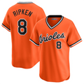 Custom #8 Orange Throwback BAL Baseball Shirt Top