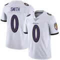 Custom #0 White BAL Football Shirt Top