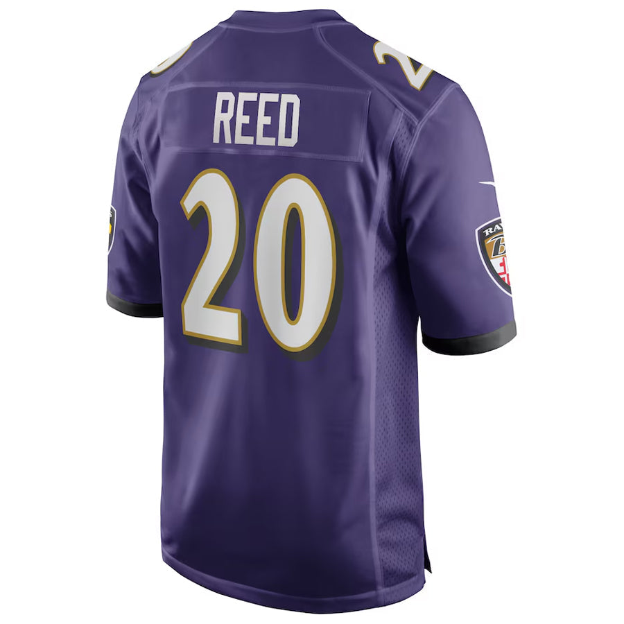 Custom #20 Purple BAL Football Shirt Top
