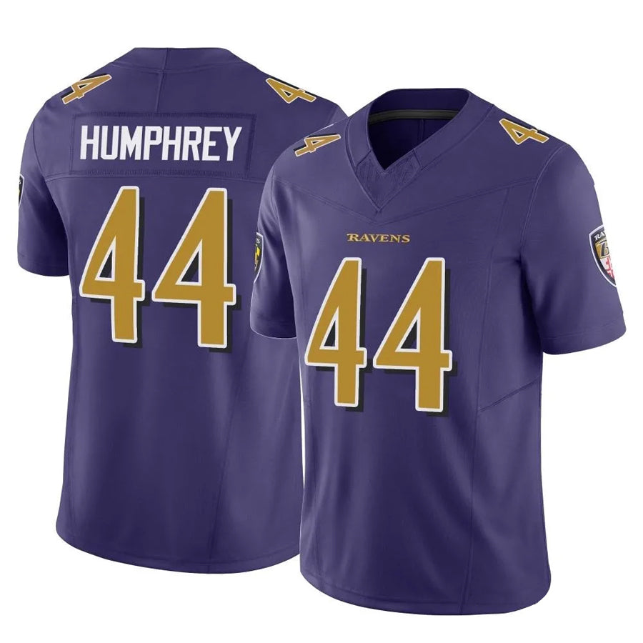 Custom #44 Purple BAL Football Shirt Top