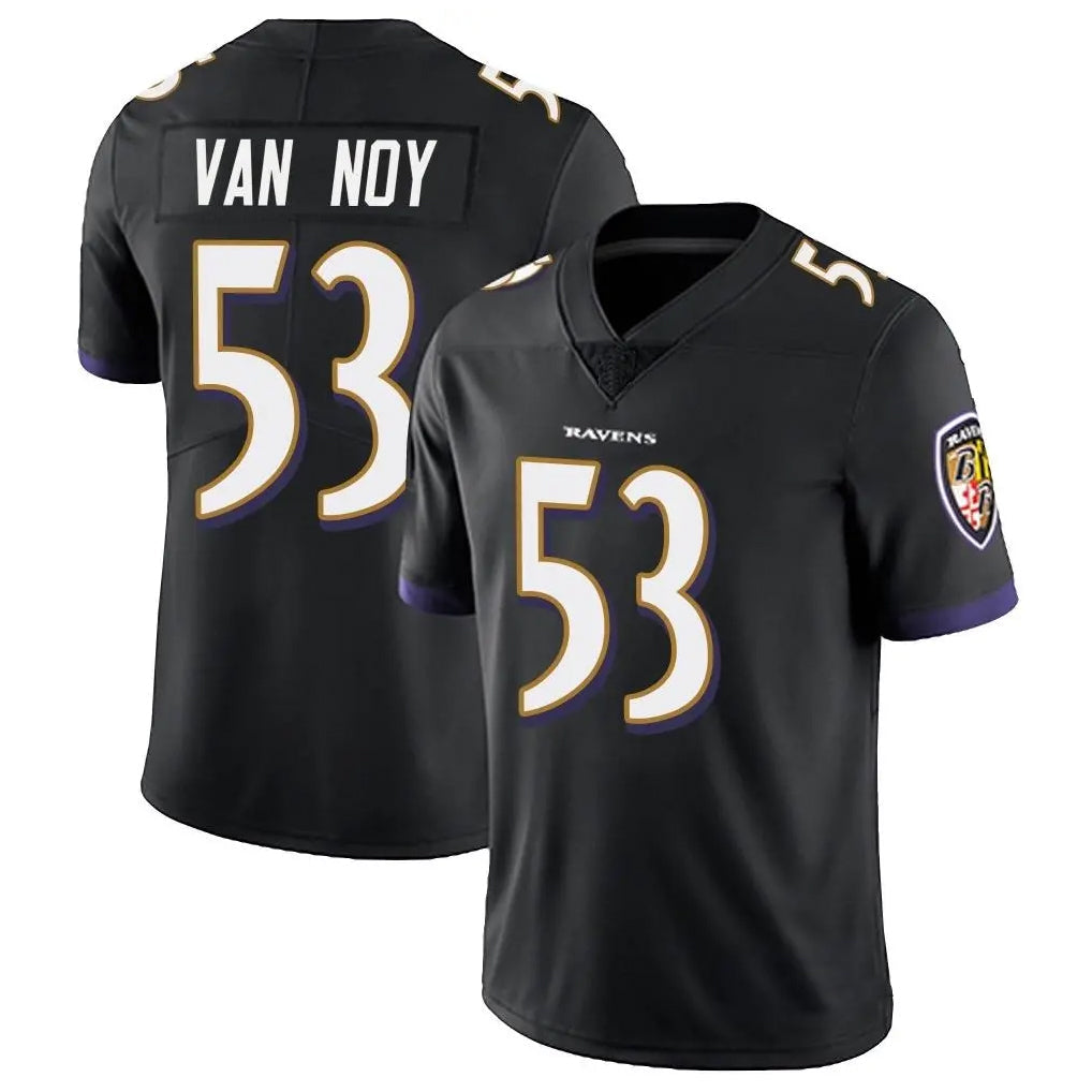 Custom #53 Black BAL Football Shirt Top