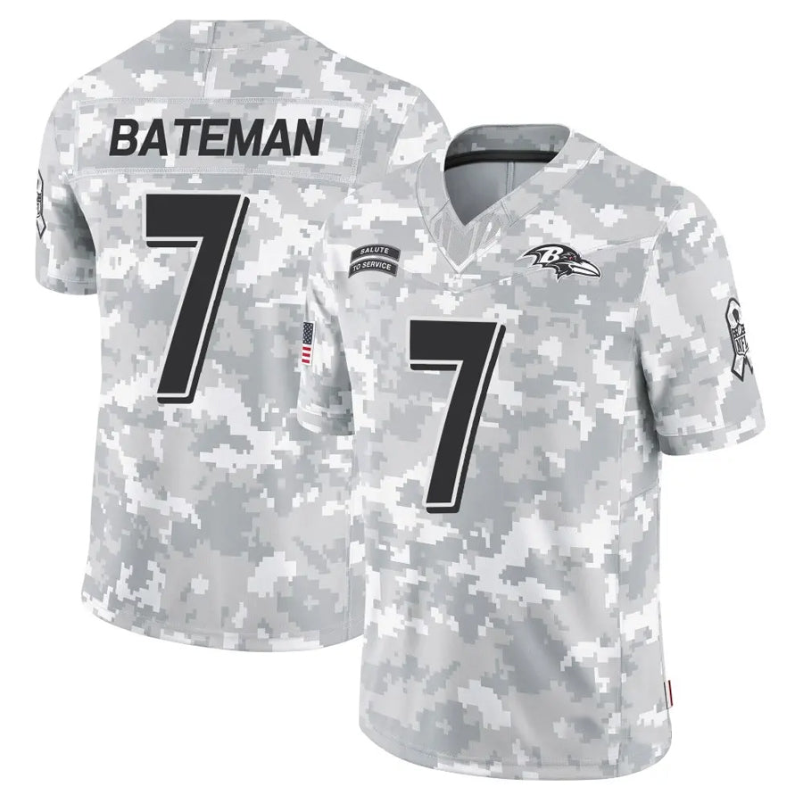 Custom #7 BAL Football Shirt Top