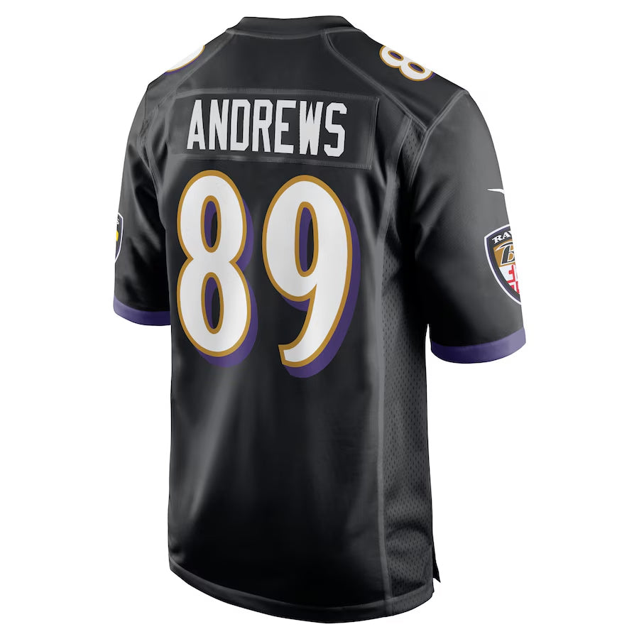 Custom #89 Black BAL Football Shirt Top