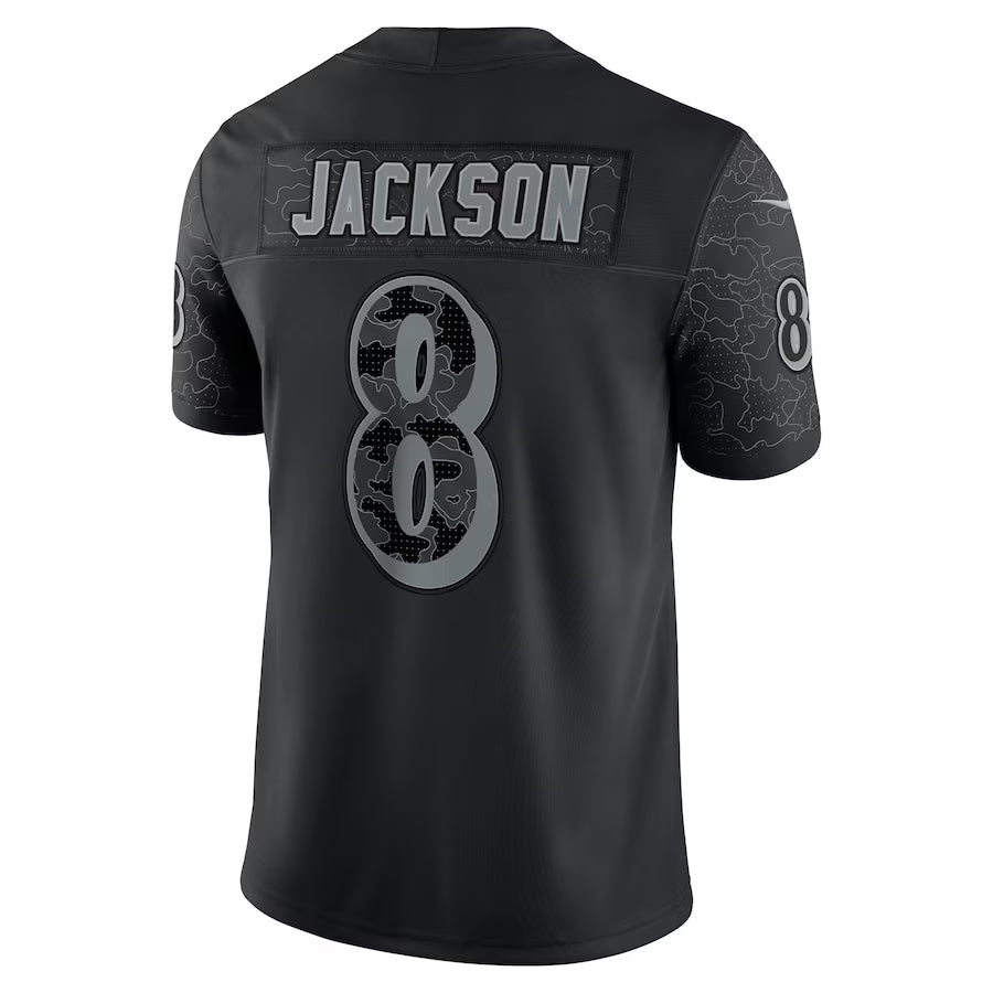 Custom #8 Black BAL Football Shirt Top