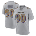 Custom #90 Gray BAL Football Shirt Top