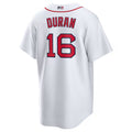 Custom #16 White BOS Baseball Shirt Top