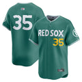 Custom #35 Green City Connect BOS Baseball Shirt Top