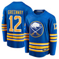 Custom #12 Royal BUF Hockey Shirt Top