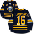 Custom #16 Navy BUF Hockey Shirt Top