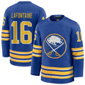 Custom #16 Royal BUF Hockey Shirt Top
