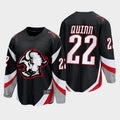 Custom #22 Black BUF Hockey Shirt Top