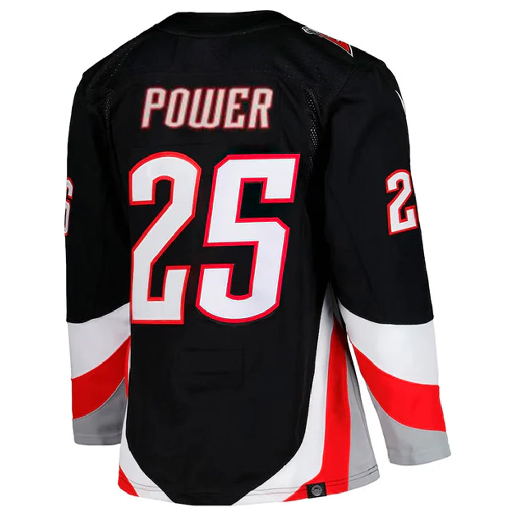Custom #25 Black BUF Hockey Shirt Top