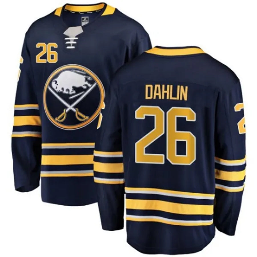 Custom #26 Navy BUF Hockey Shirt Top