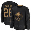 Custom #26 Black BUF Hockey Shirt Top