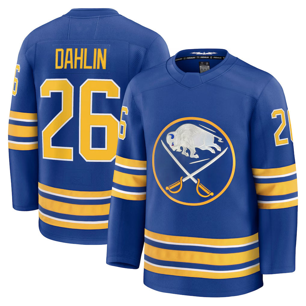 Custom #26 Royal BUF Hockey Shirt Top
