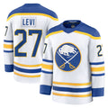 Custom #27 White BUF Hockey Shirt Top