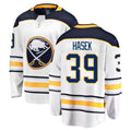 Custom #39 White BUF Hockey Shirt Top