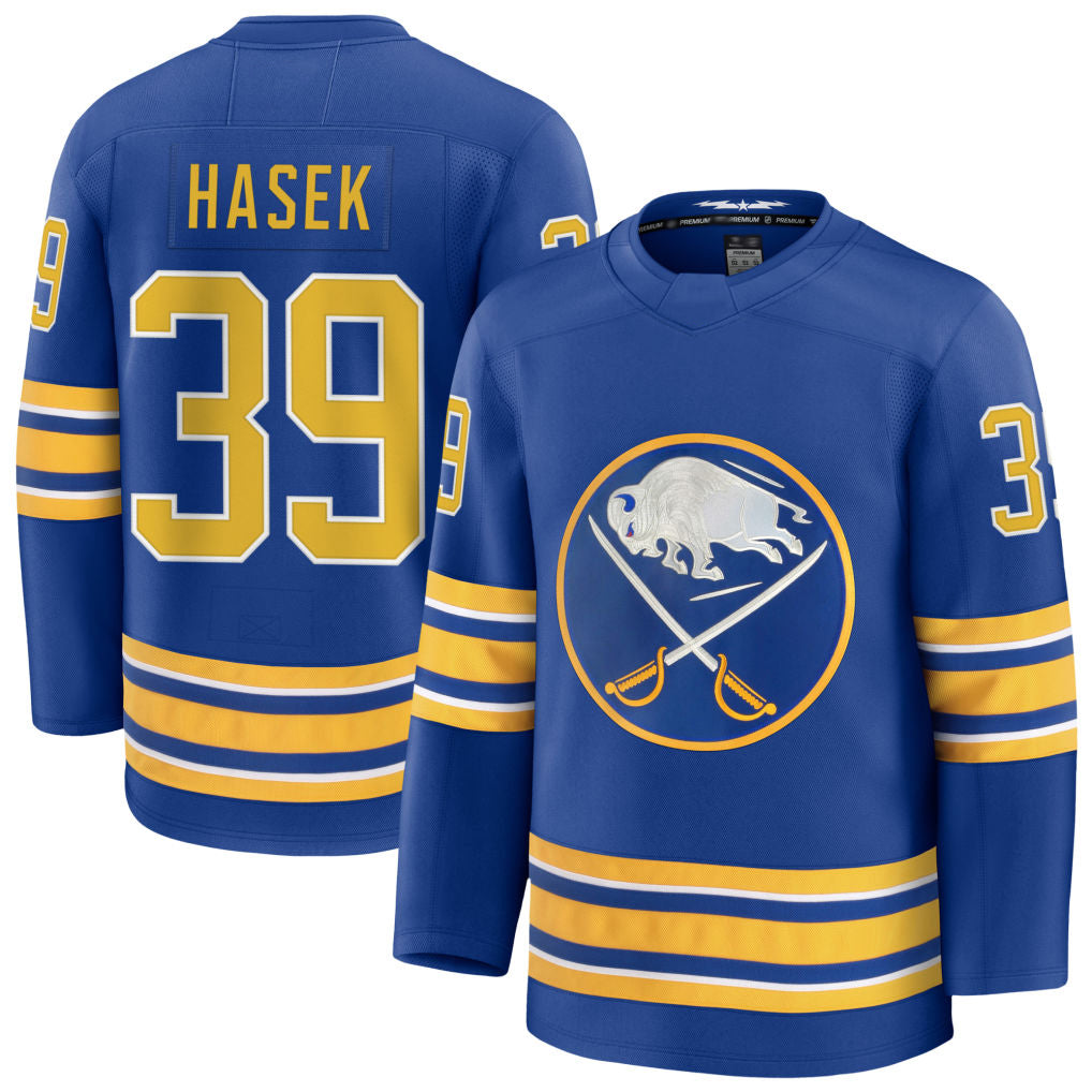 Custom #39 Royal BUF Hockey Shirt Top