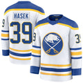 Custom #39 White BUF Hockey Shirt Top