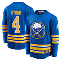 Custom #4 Royal BUF Hockey Shirt Top