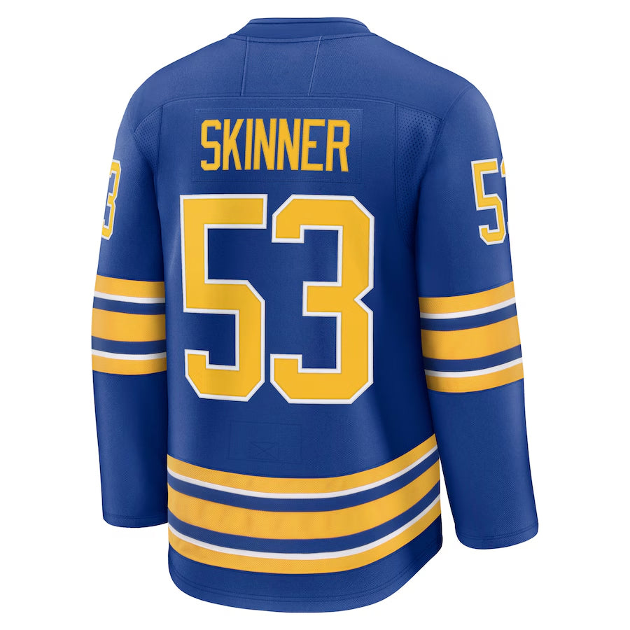 Custom #53 Royal BUF Hockey Shirt Top