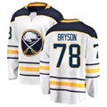 Custom #78 White BUF Hockey Shirt Top