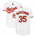 Baltimore Orioles #35 Adley Rutschman Supporters Authentic White Authentic Jersey Baseball Jerseys