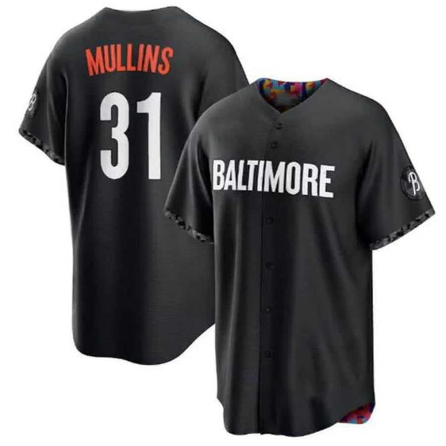 Custom #31 Black City Connect BAL Baseball Shirt Top