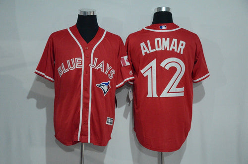 Custom #0 ALOMAR Retro Stitched Baseball Jersey - Classic Edition