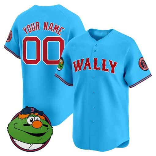 Custom Boston Red Sox Wally Vapor Premier Limited¨C All Stitched Baseball Jersey