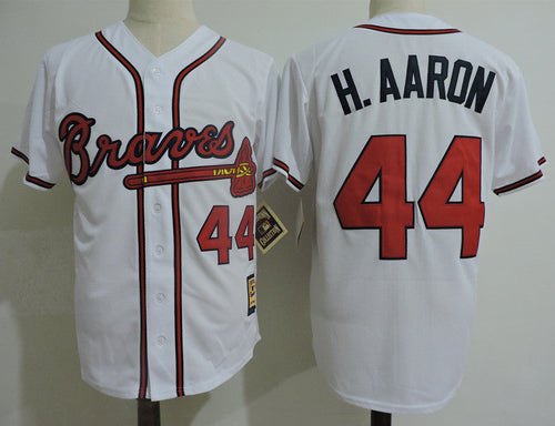 Custom #0 AARON Retro Stitched Baseball Jersey - Classic Edition