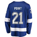 TB.Lightning #21 Brayden Point Supporters Branded Home Premier Breakaway Player Jersey Blue Stitched American Hockey Jerseys