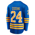 B.Sabres #24 Dylan Cozens Supporters Home Breakaway Player Jersey - Royal Stitched American Hockey Jerseys