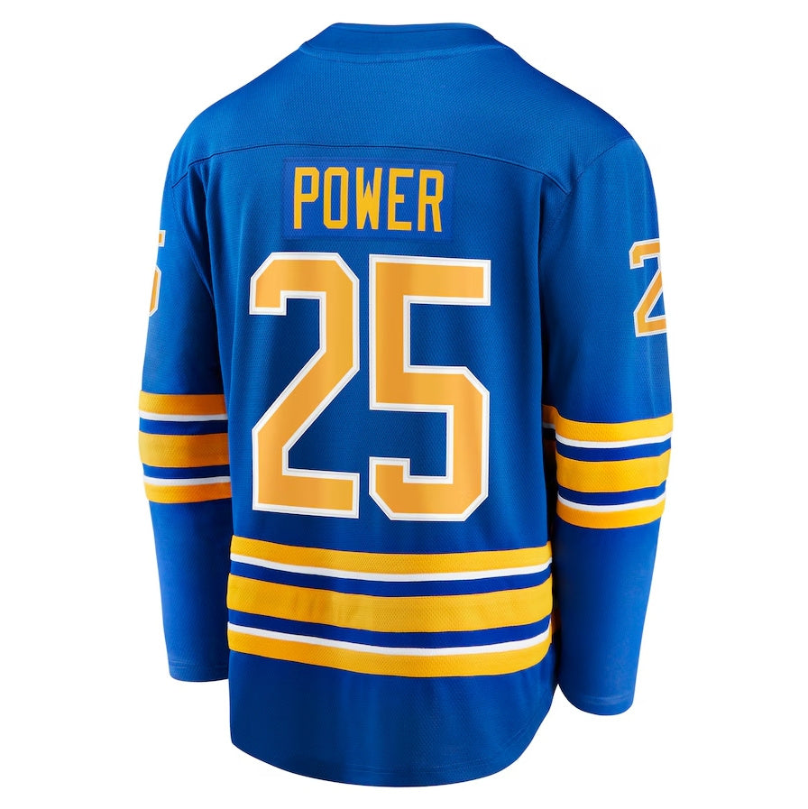 Custom #25 Royal BUF Hockey Shirt Top