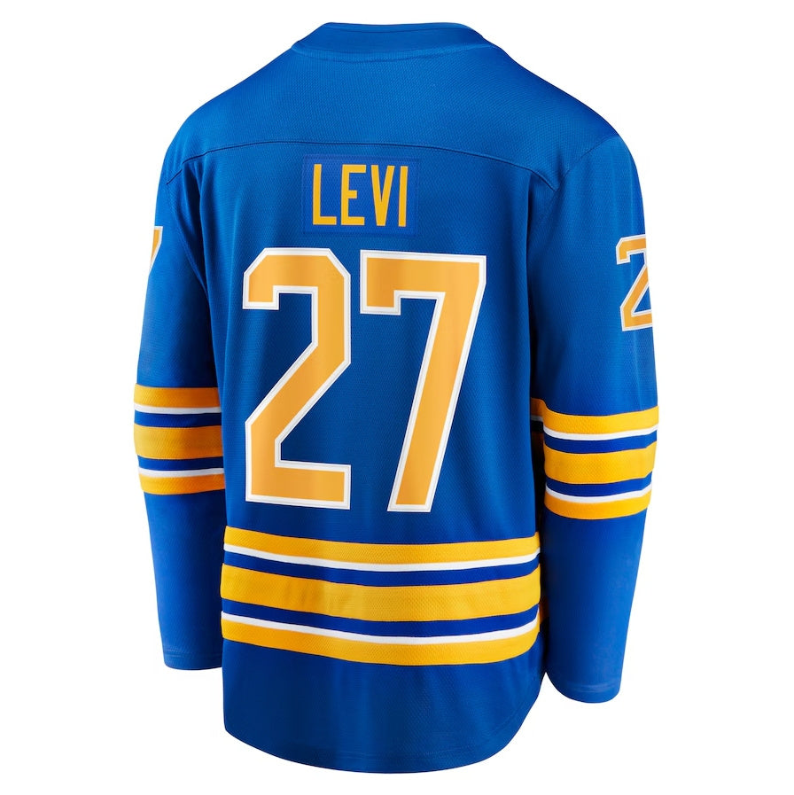 Custom #27 Royal BUF Hockey Shirt Top