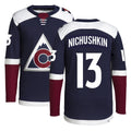 Custom #13 Navy COL Hockey Shirt Top
