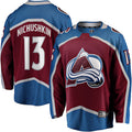 Custom #13 Burgundy COL Hockey Shirt Top