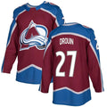 Custom #27 Burgundy COL Hockey Shirt Top