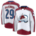 Custom #29 White COL Hockey Shirt Top