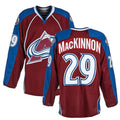 Custom #29 Burgundy COL Hockey Shirt Top