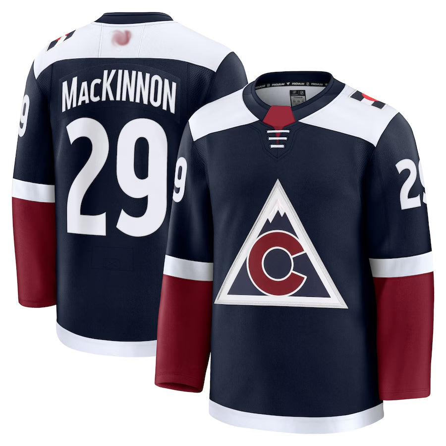 Custom #29 Navy COL Hockey Shirt Top
