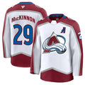 Custom #29 White COL Hockey Shirt Top