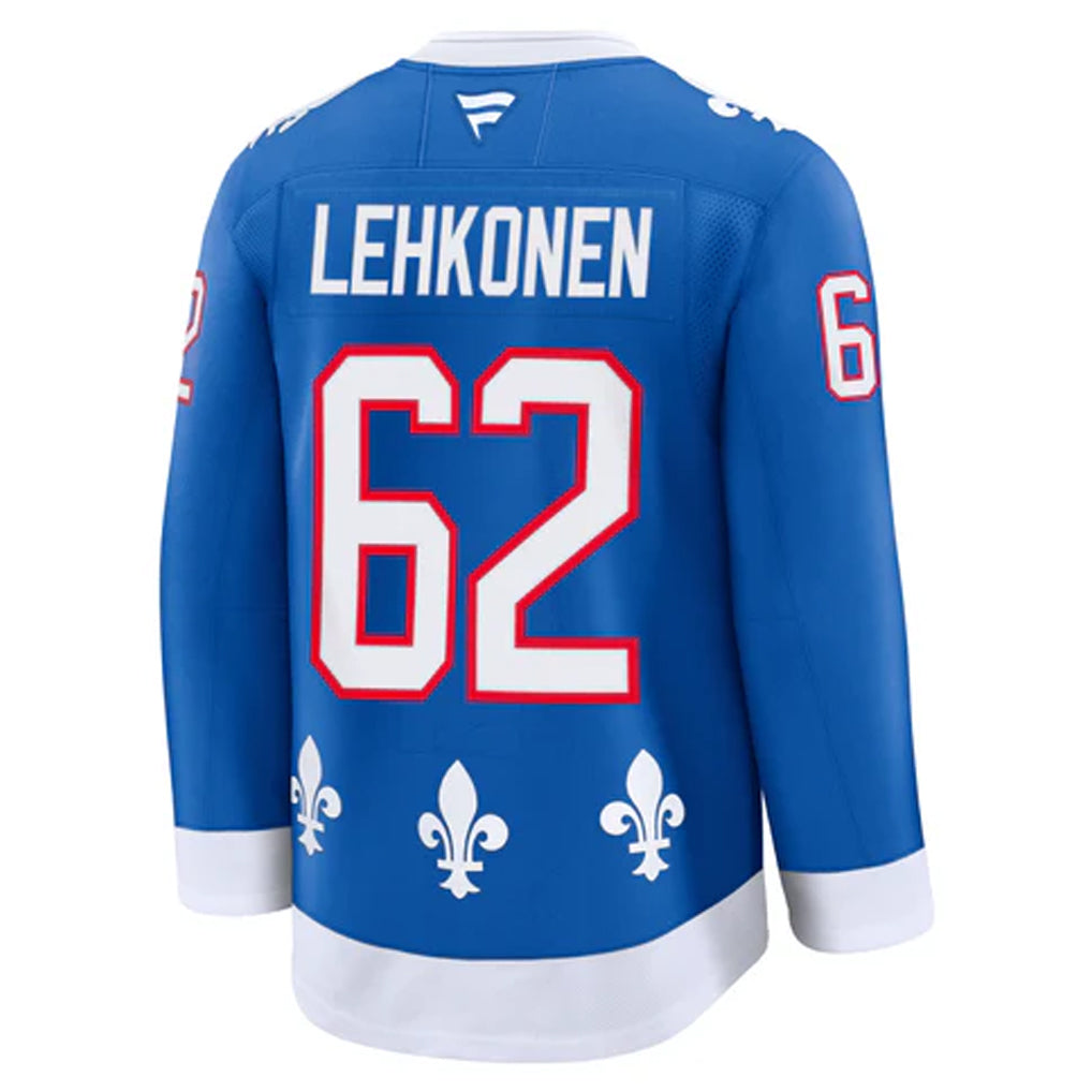 Custom #62 Blue COL Hockey Shirt Top
