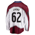 Custom #62 White COL Hockey Shirt Top