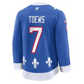 Custom #7 Blue COL Hockey Shirt Top