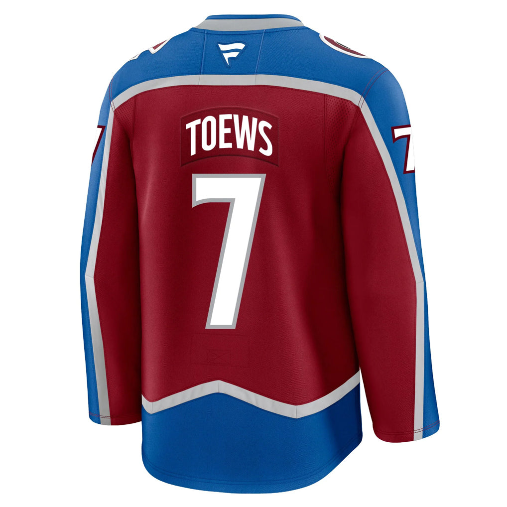 Custom #7 COL Hockey Shirt Top