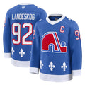 Custom #92 Blue COL Hockey Shirt Top