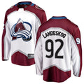 Custom #92 White COL Hockey Shirt Top