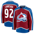 Custom #92 Burgundy COL Hockey Shirt Top