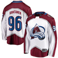 Custom #96 White COL Hockey Shirt Top